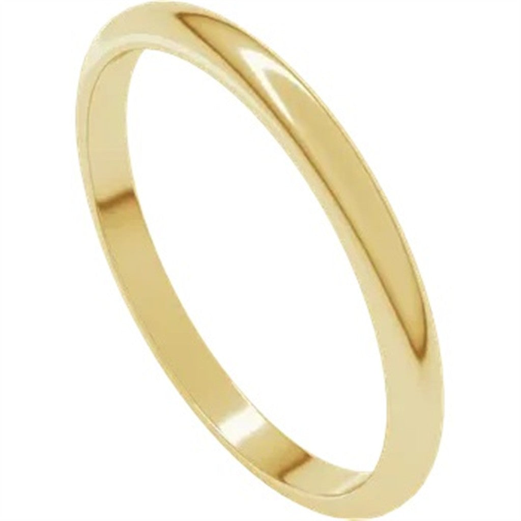 Wedding Band Prec Metal Womens
