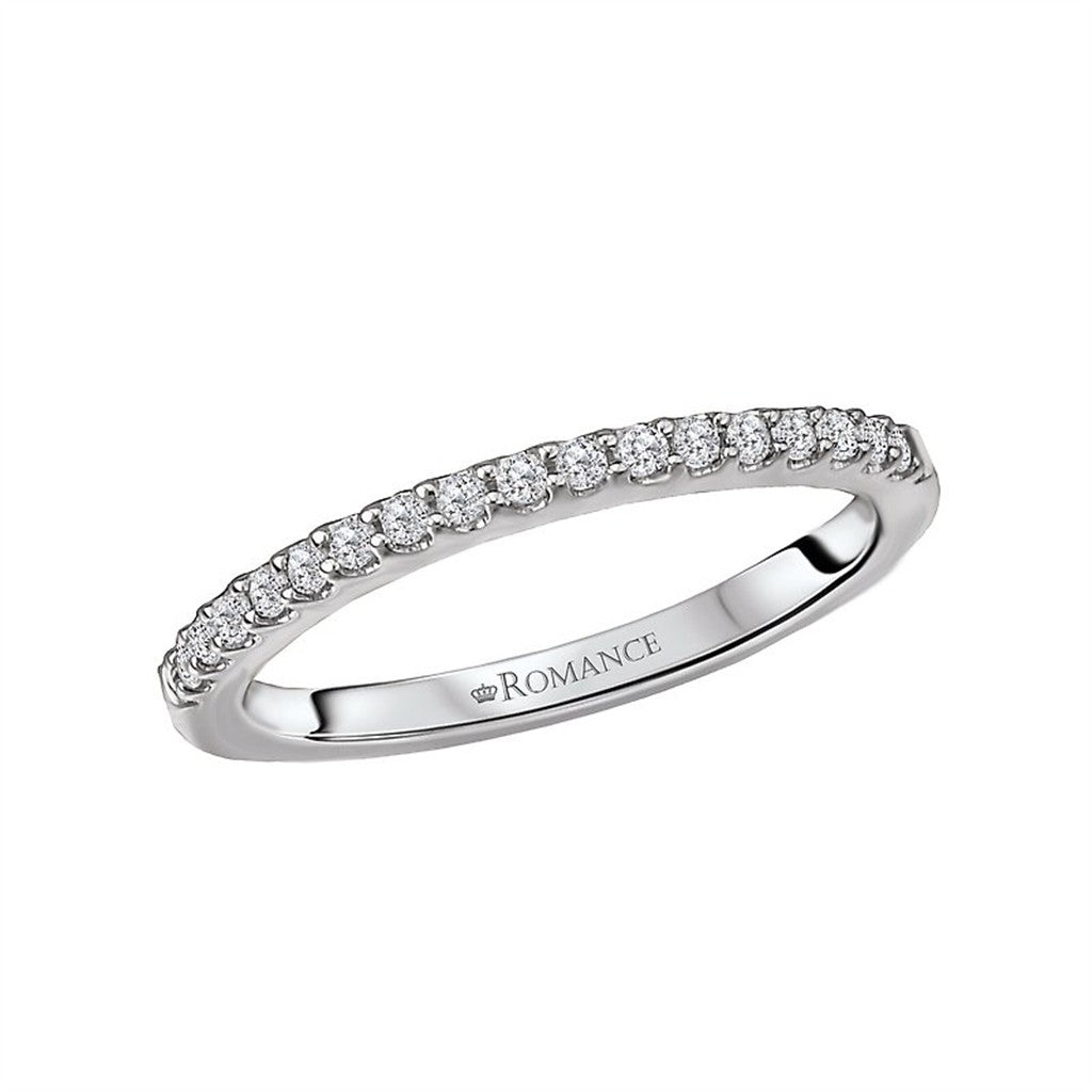 1/2 Anniversary Style Diamond Wedding Band 14 Karat Gold White size 6