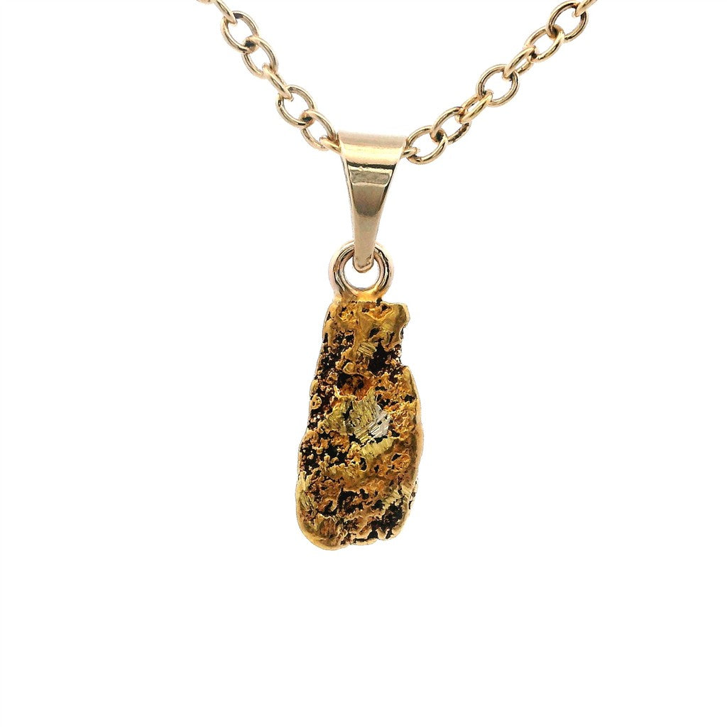 Alaskan Gold Nugget Pendants