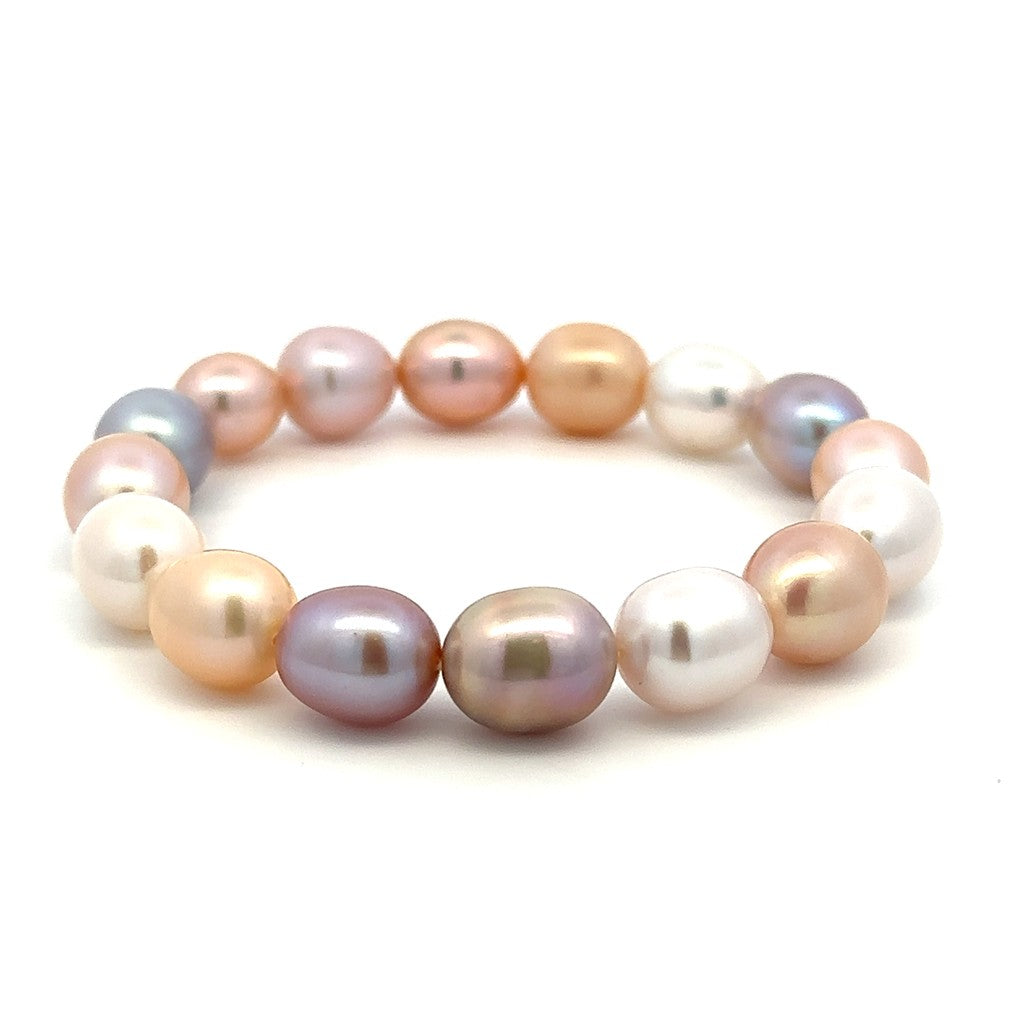 FWC Akoya Pearl Bracelet Elastic 7" Long