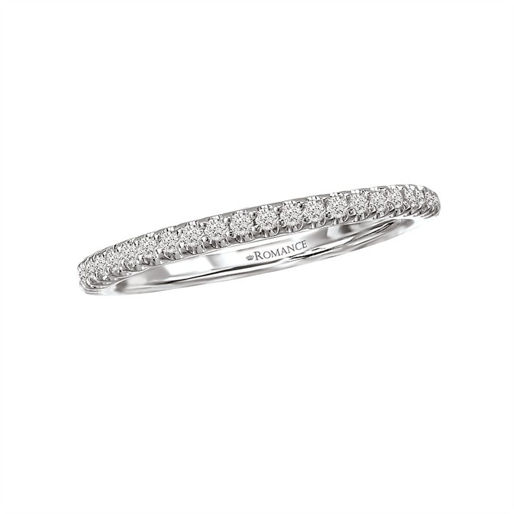 1/2 Anniversary Style Diamond Wedding Band 14 Karat Gold White size 6