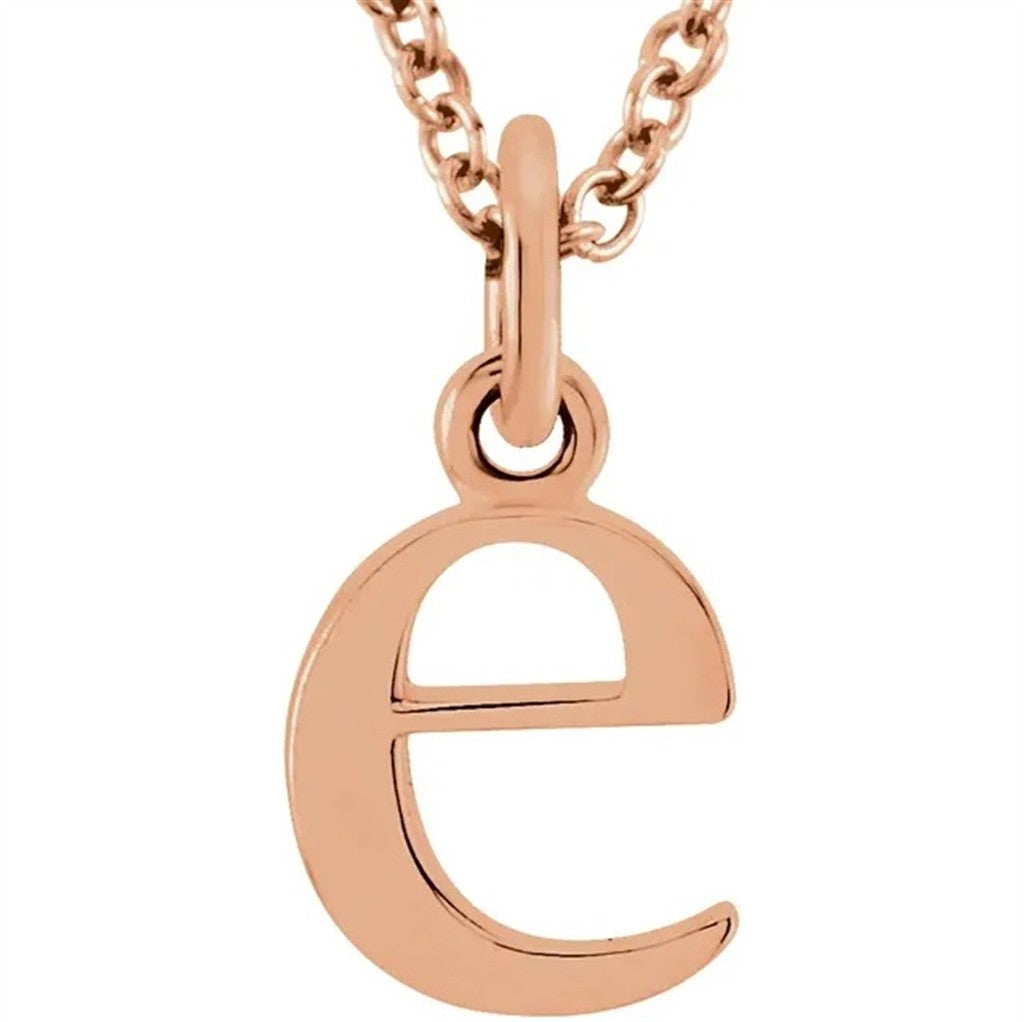 85780 Drop Pendant 14 Karat Gold Rose