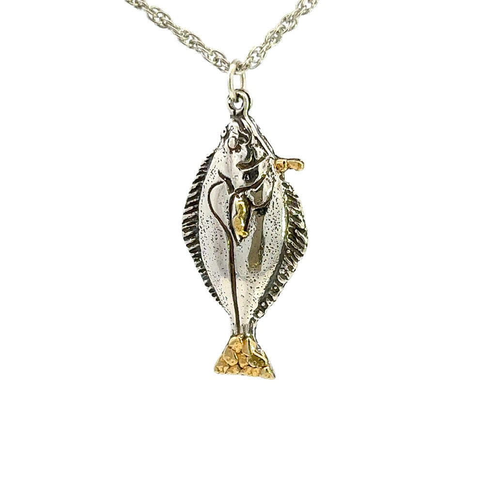 Slider Style Sea Life Pendant Sterling Silver