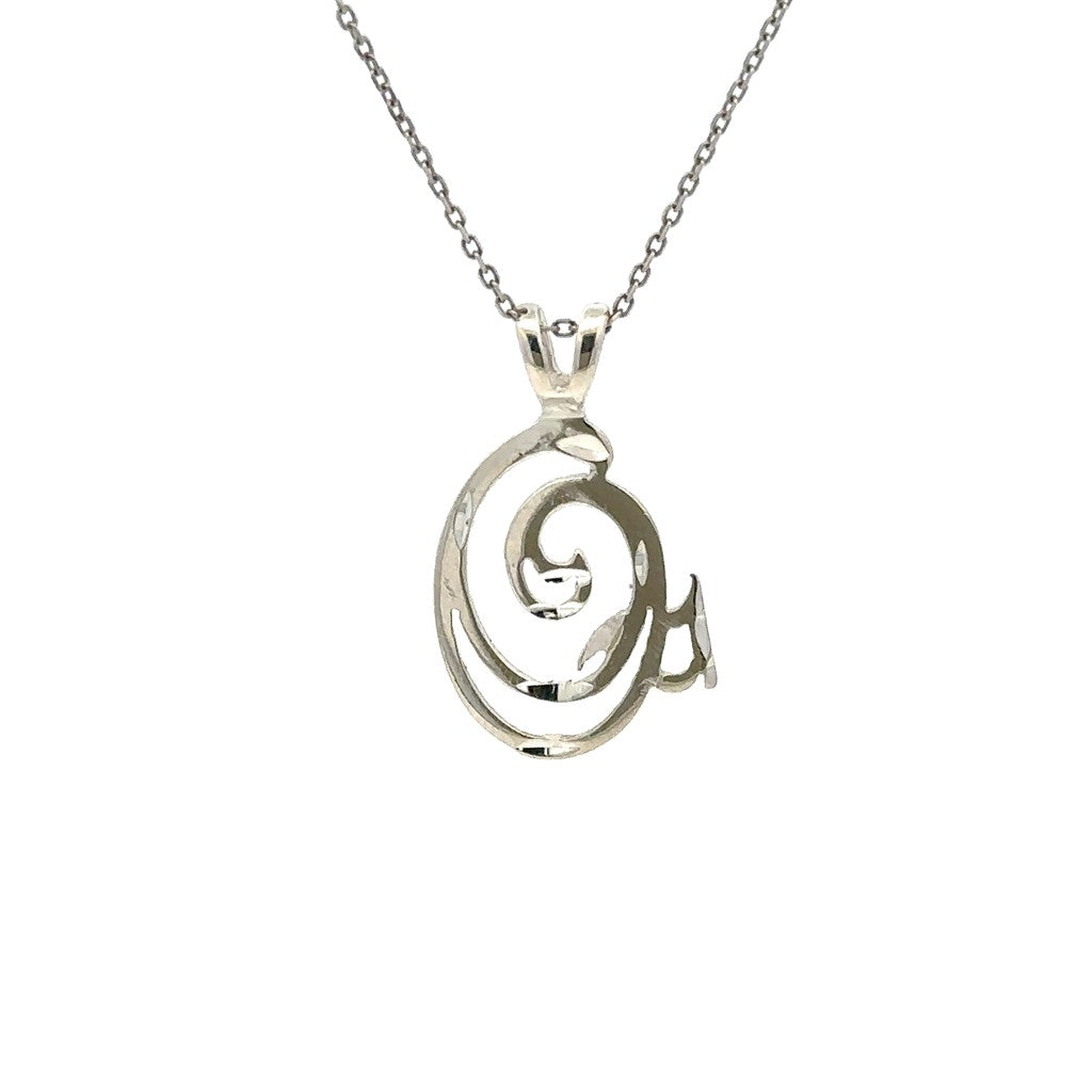Drop Style Pendant/ Charm Sterling Silver