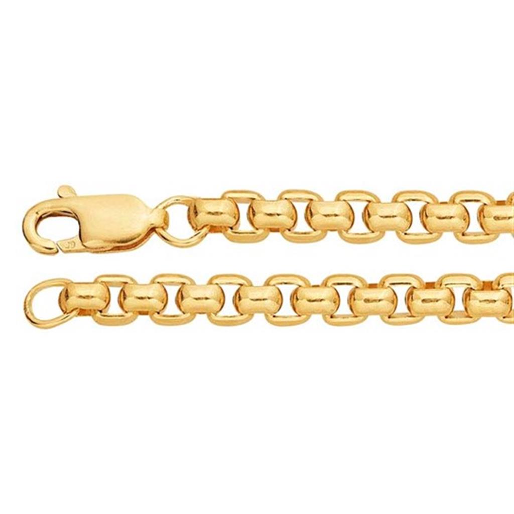 Yellow Gold Filled 3.7 MM Box Chain 20" Long