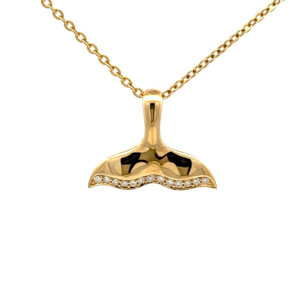 <Sea Life> Slider Pendant 14 Karat Gold Yellow
