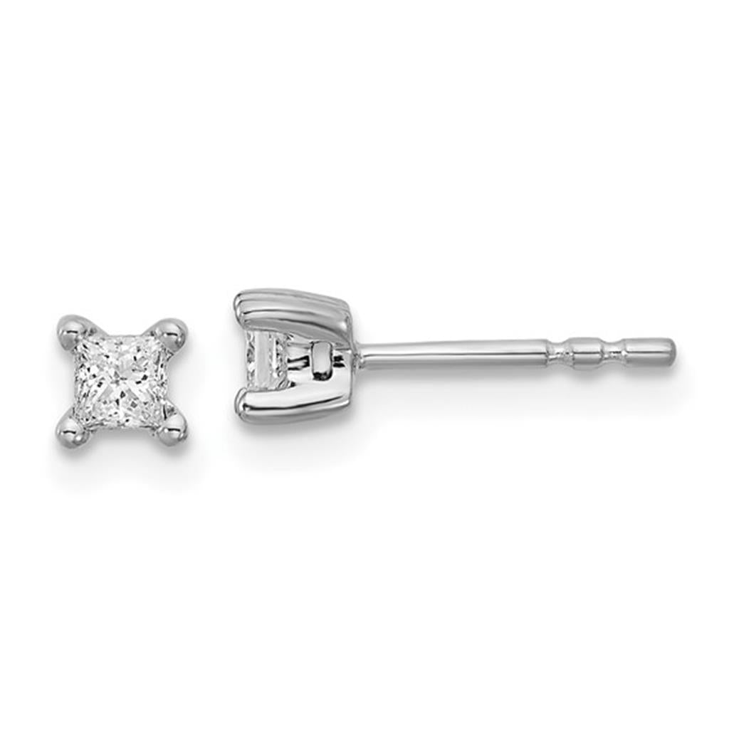 Lab Diamonds Stud Earrings 14 KT White 0.25 Carat Total Weight