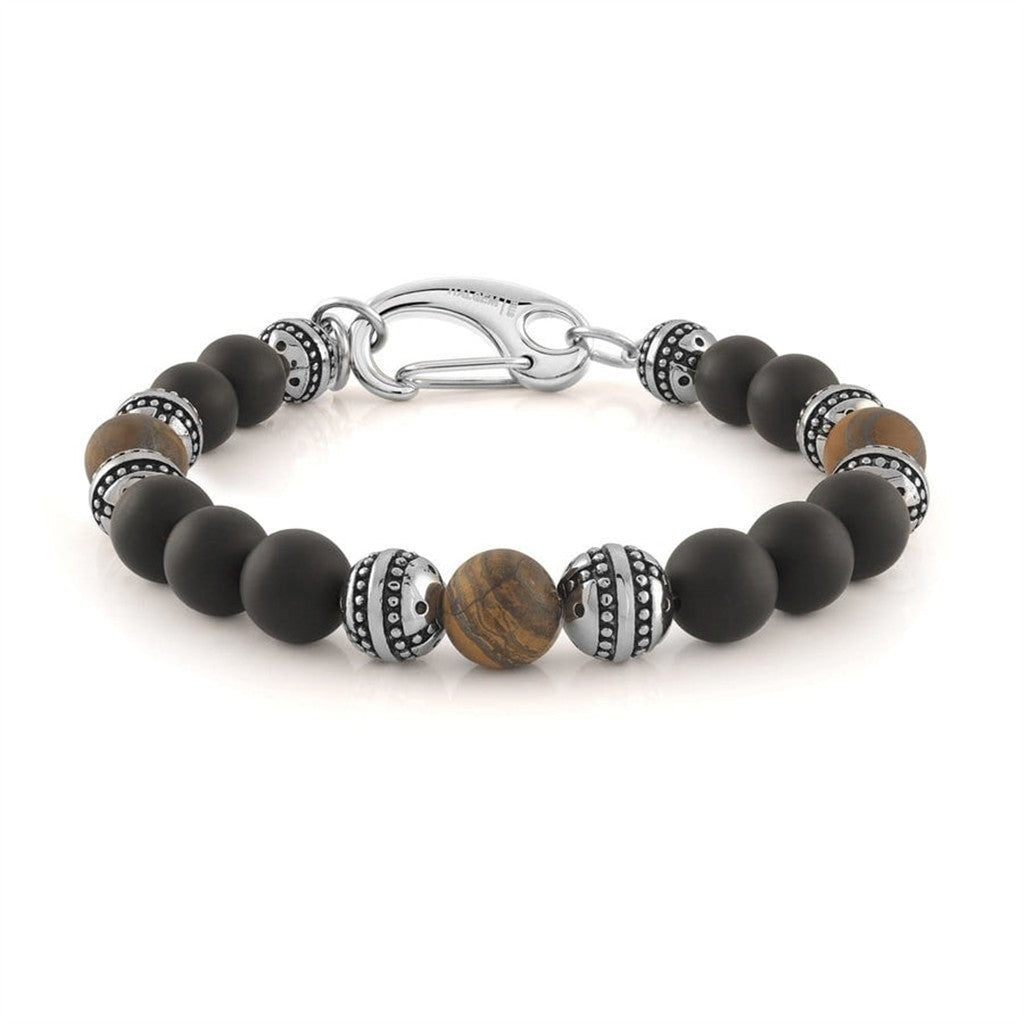 Primary Stone.Hue/Color Primary Stone.Type & Stone 2.Hue/Color Stone 2.Type Gemstone Bead Clasp Bracelet 8.2" Long