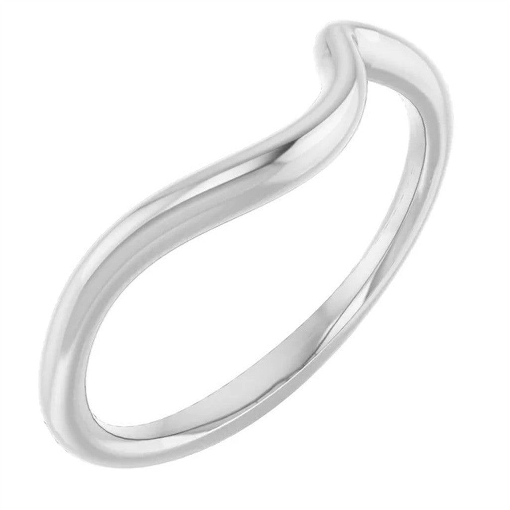 Wedding Band Prec Metal Womens