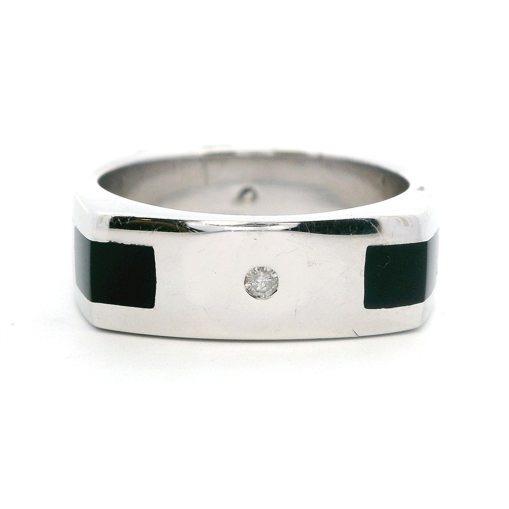 4 Stone Style Rings Silver with Stones Sterling Silver White with Diamonds size 10