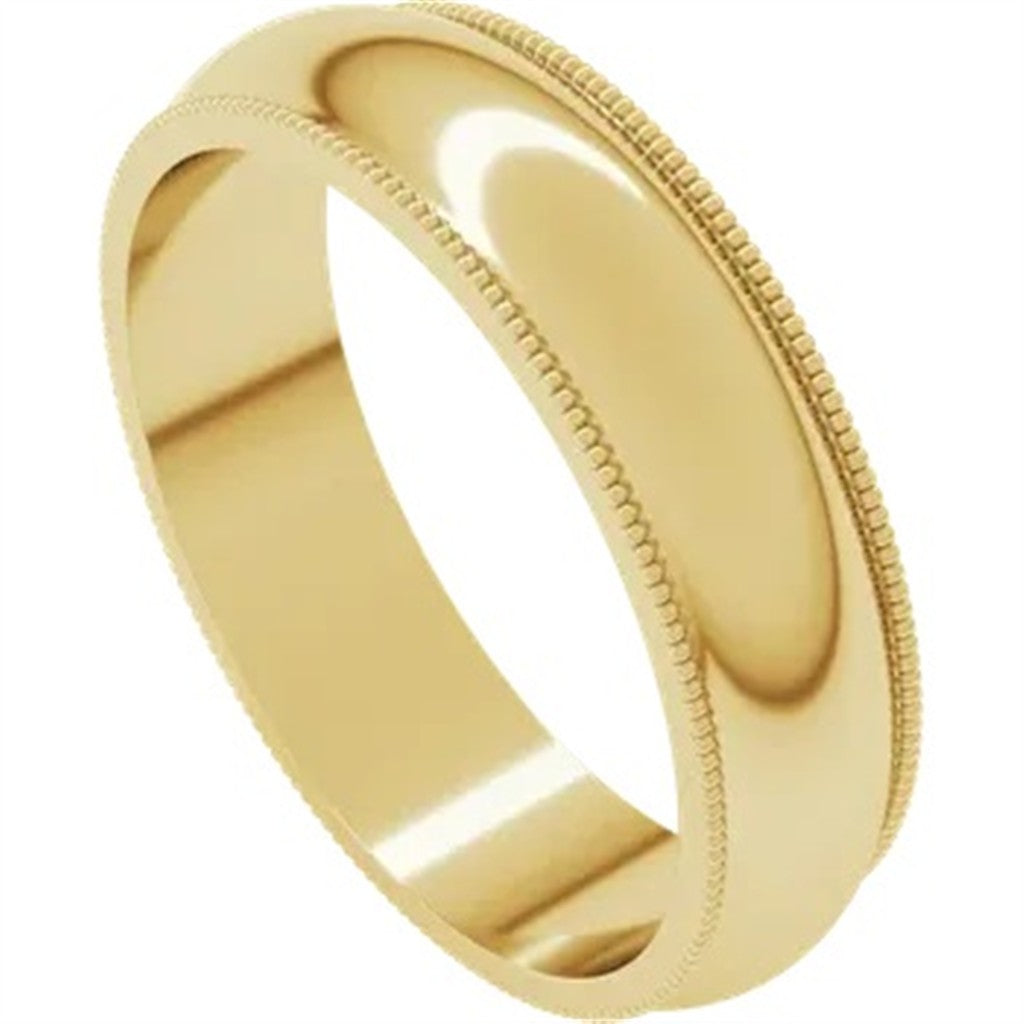 Wedding Band Prec Metal Womens