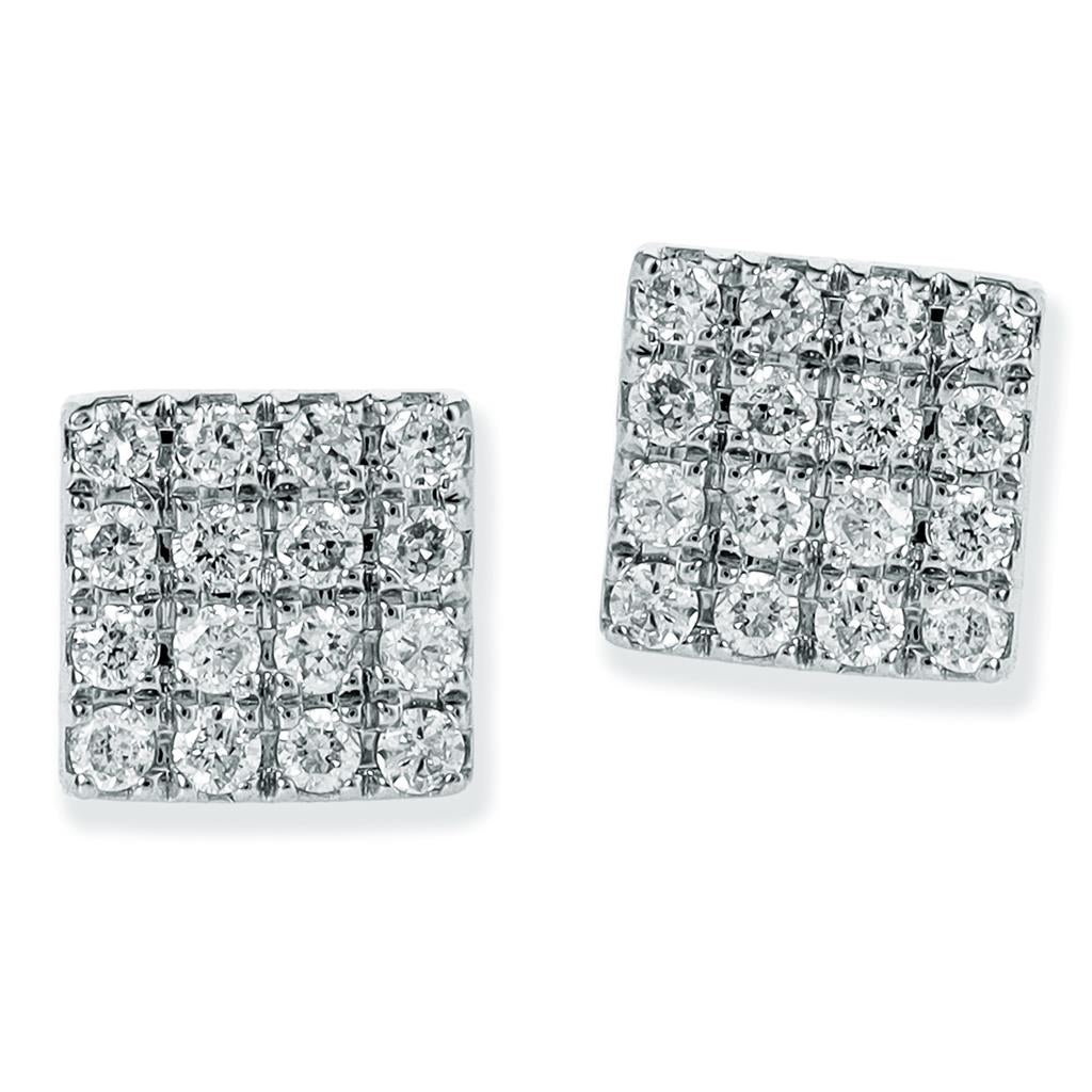 Diamonds Stud Earrings 14 KT White 0.25 Carat Total Weight