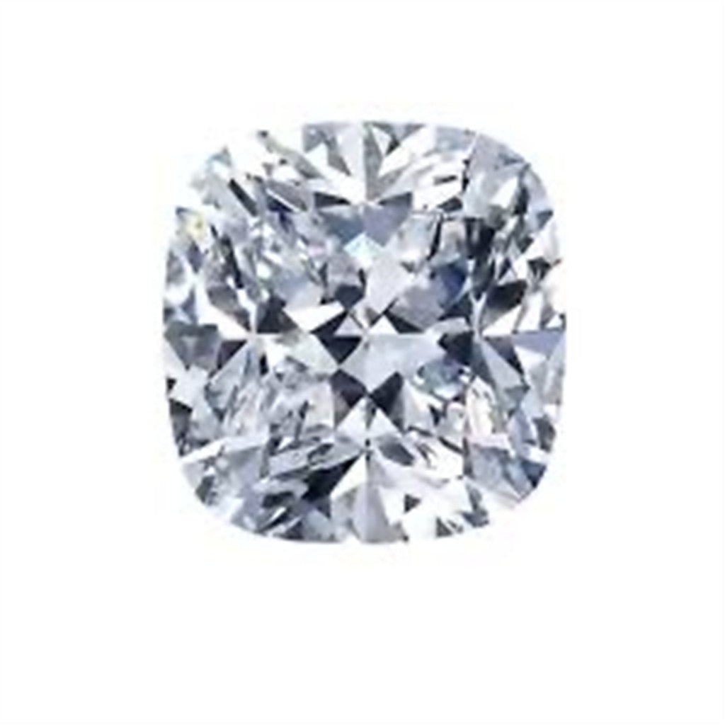 0.72 Carat Natural Diamond Cushion Shape E Color VVS2 Clarity