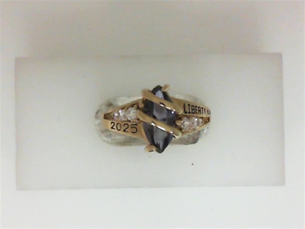 Contemporary Style Diamond Engagement RingAlloy Yellow
