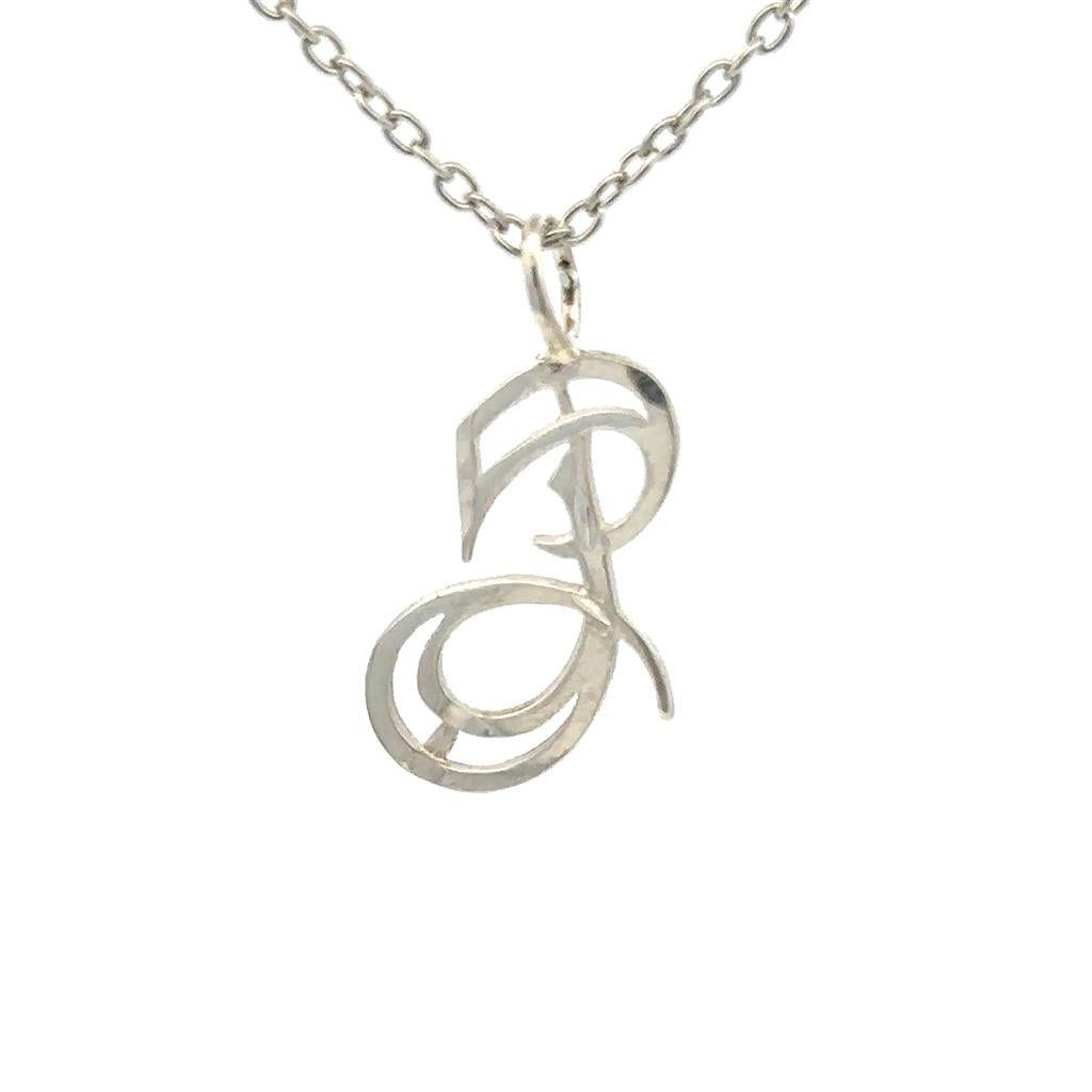 Drop Style Pendant/ Charm Sterling Silver