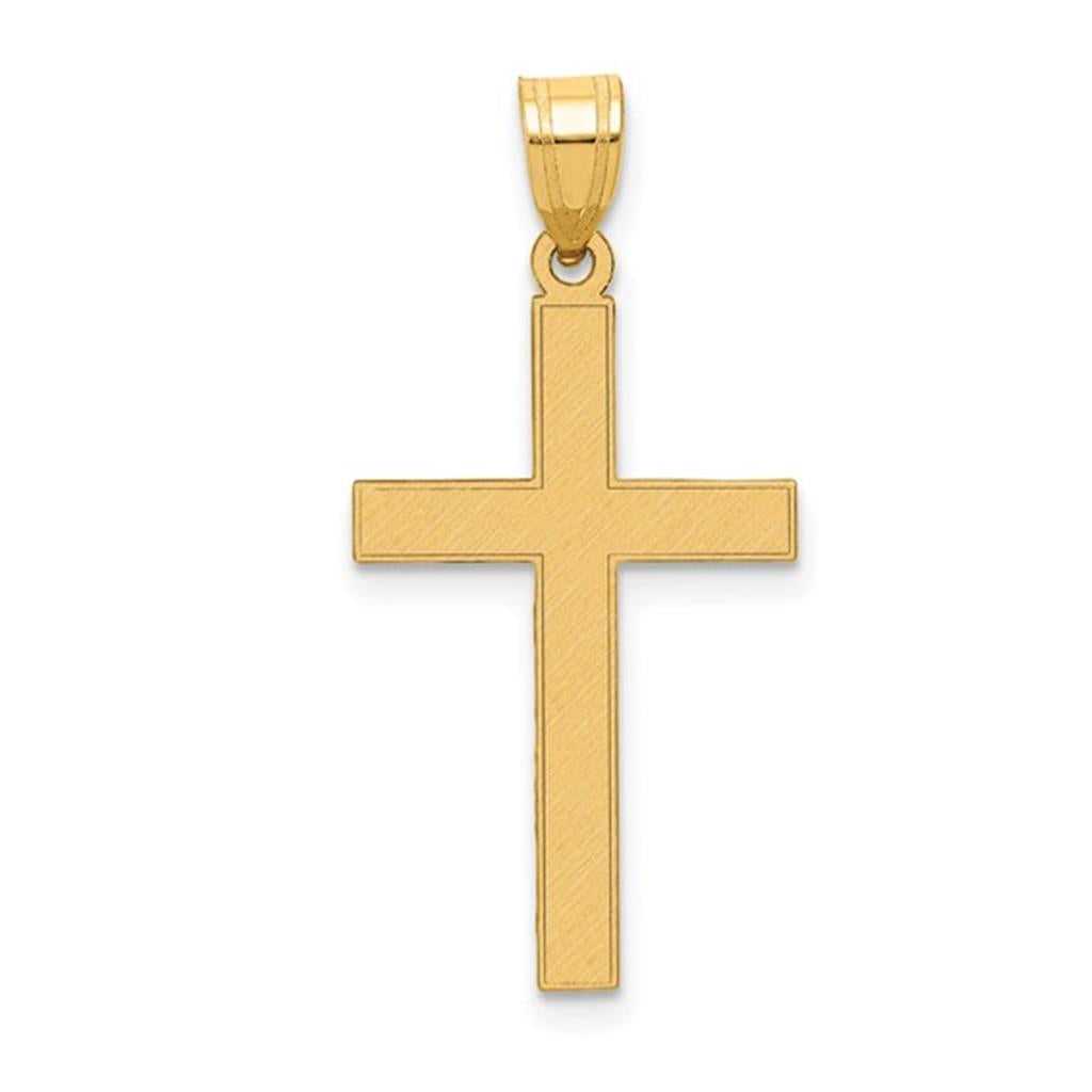 Cross Pendant 14 Karat Gold Yellow