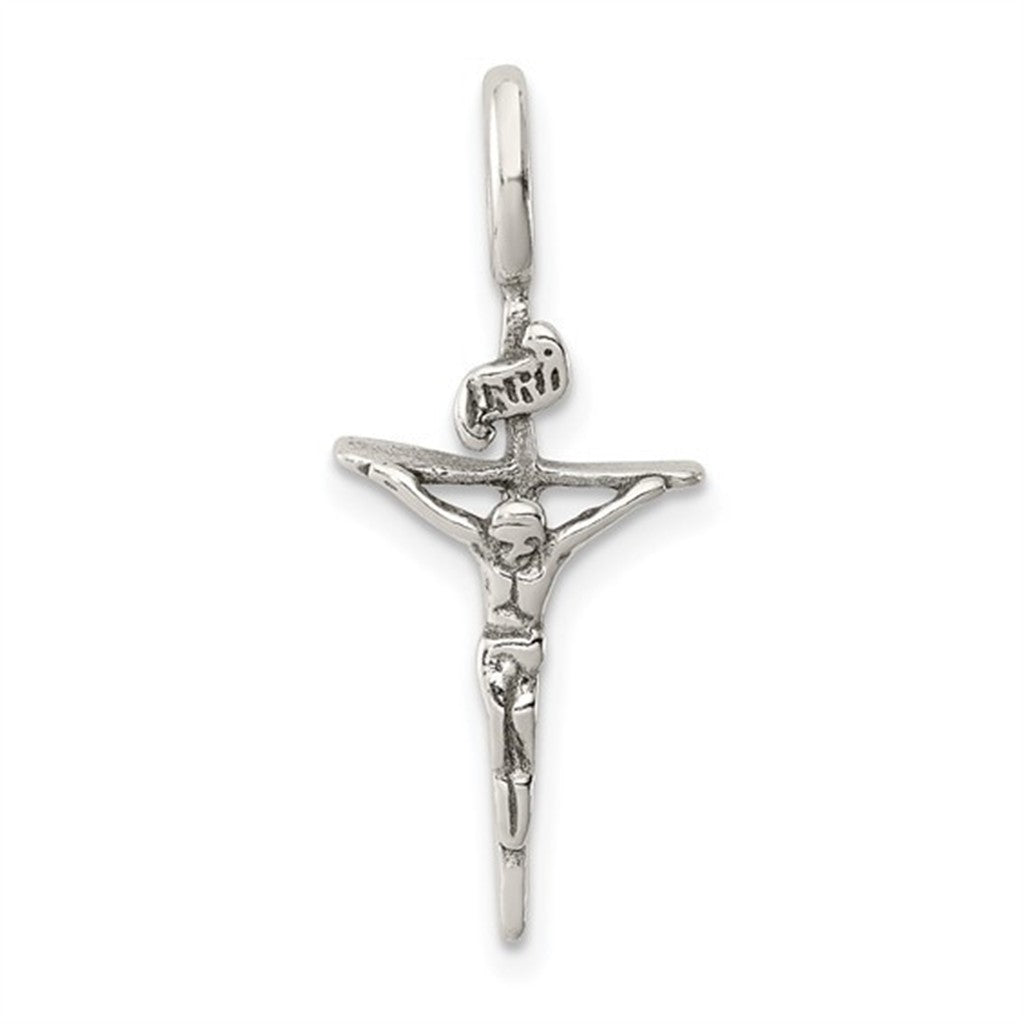 Cross Style Pendant/ Charm Sterling Silver