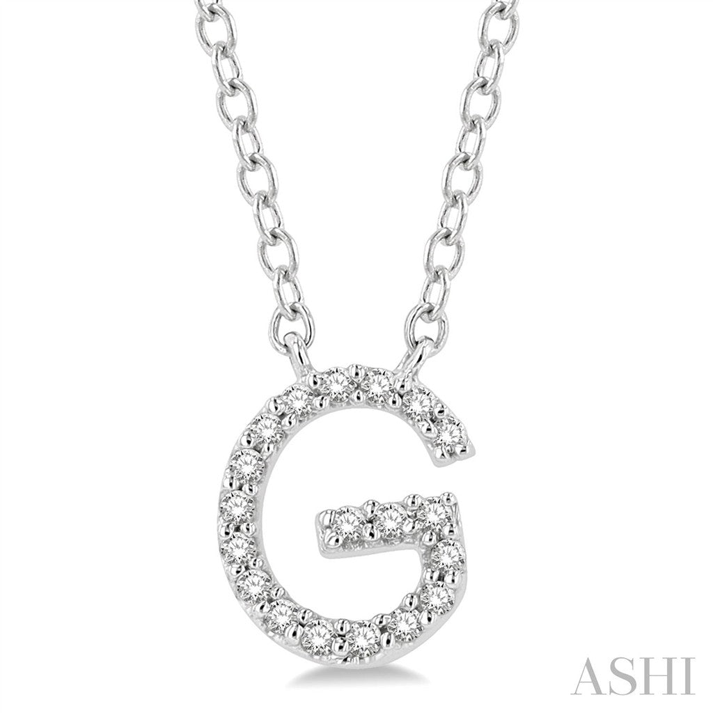 Initial Y Style Necklace 10 Karat Gold White With Diamonds 18" Long