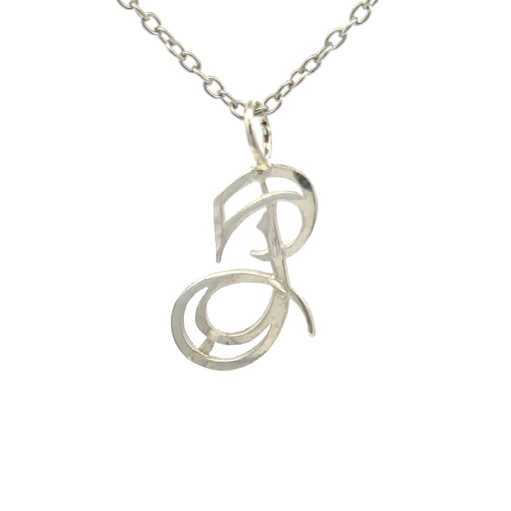 Drop Style Pendant/ Charm Sterling Silver