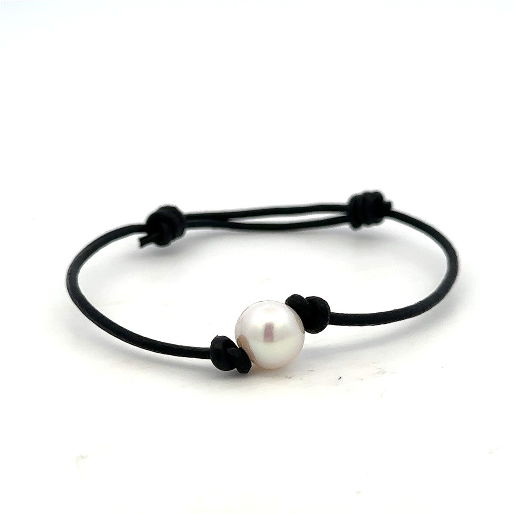 Cultured Fresh Water Pearl Bracelet Cord 7" Long