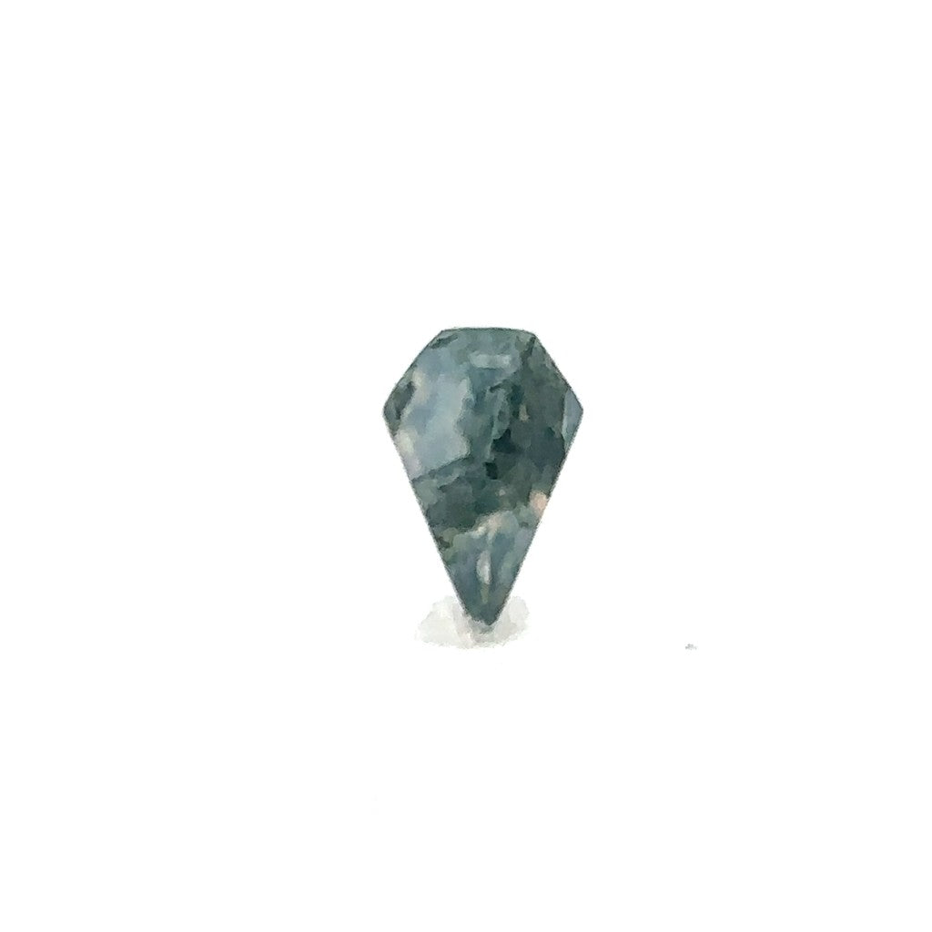 0.80 Carat Fantasy Cut Shape Moss Agate
