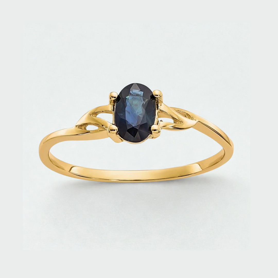 Ring Fashion Colored Stone Women