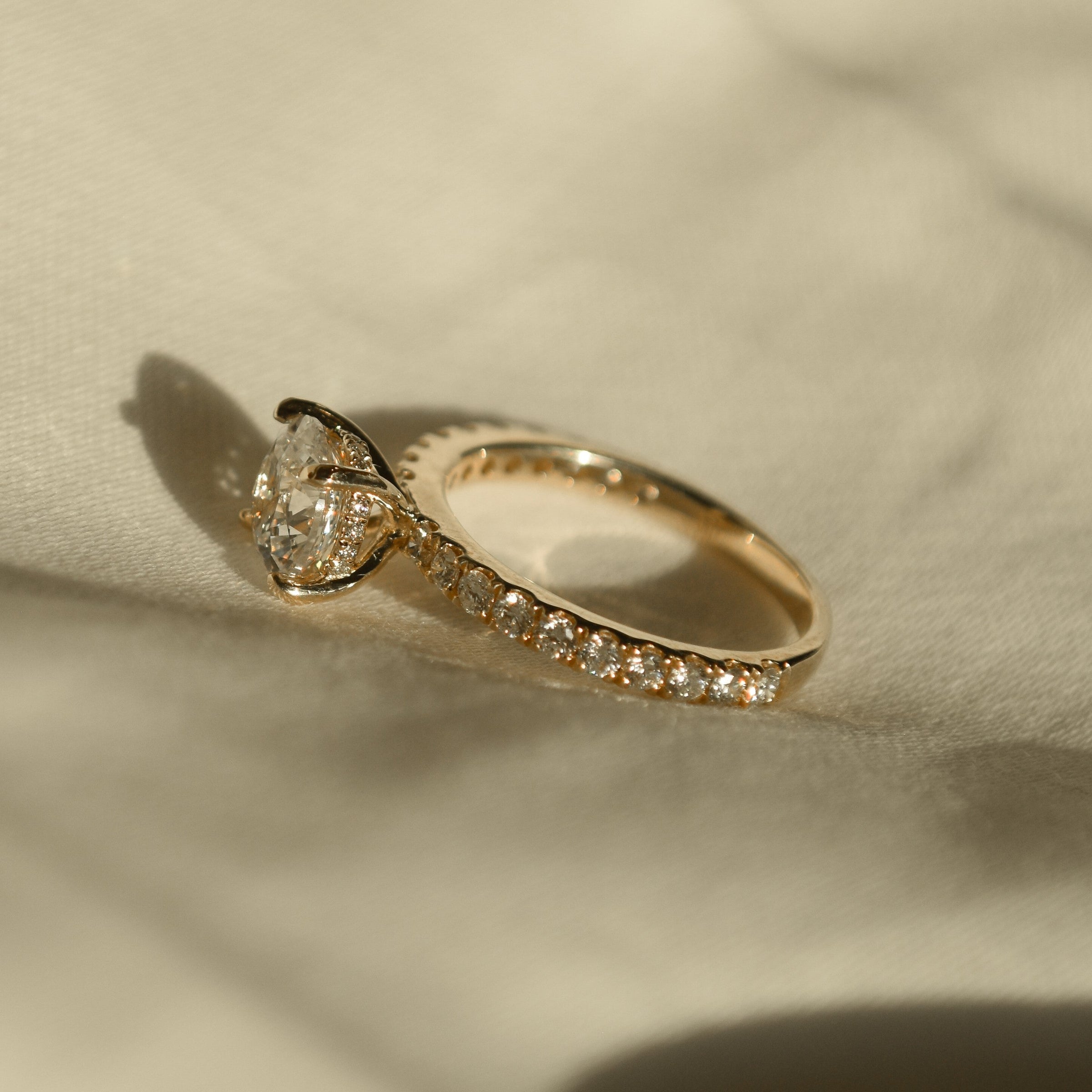 Yellow Gold Engagement