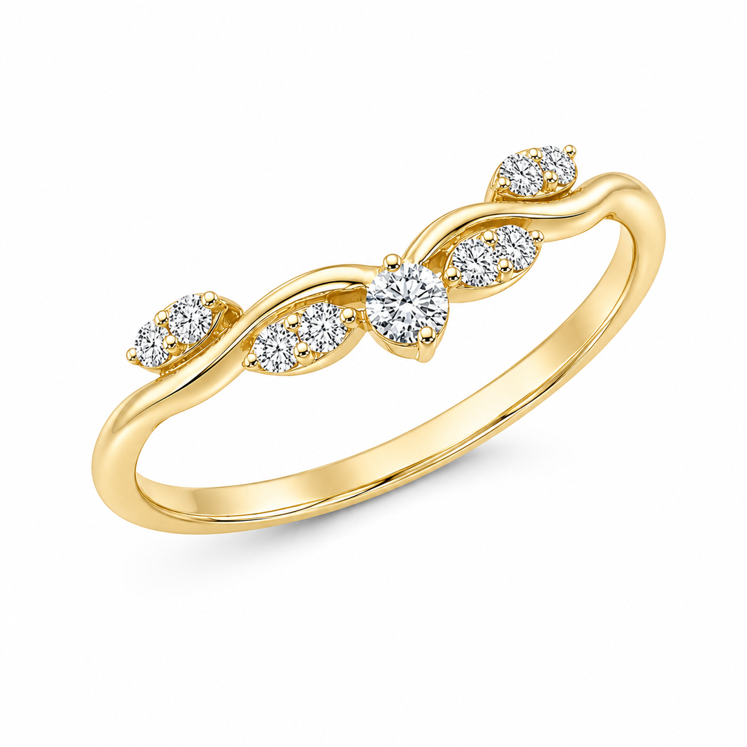 Wedding Band Diamond Women