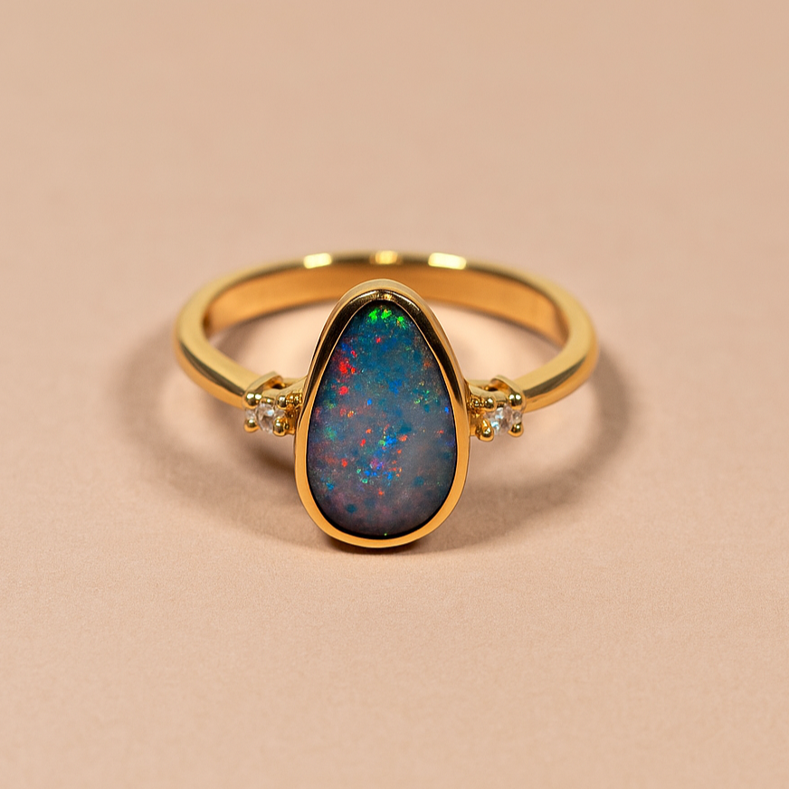 Opal Rings