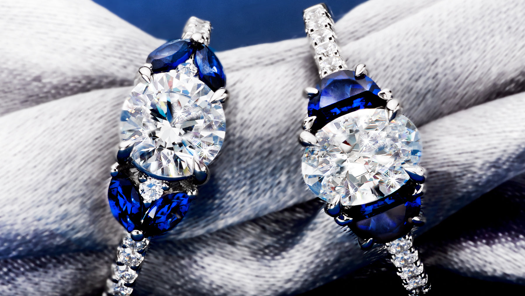 Engagement Ring Colored Stone Center Stone – bishopsjewelry