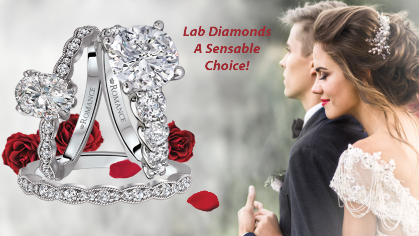 Engagement Ring Lab Grown Diamond Complete