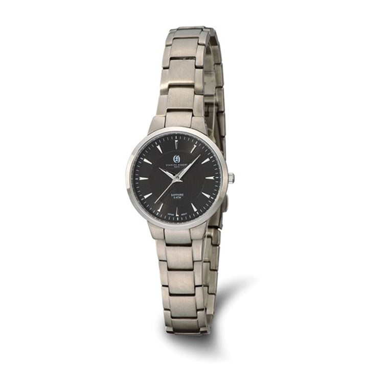 Sport Style Quartz (Battery) Womans Watch with a Stainless Steel Band By Charles Hubert