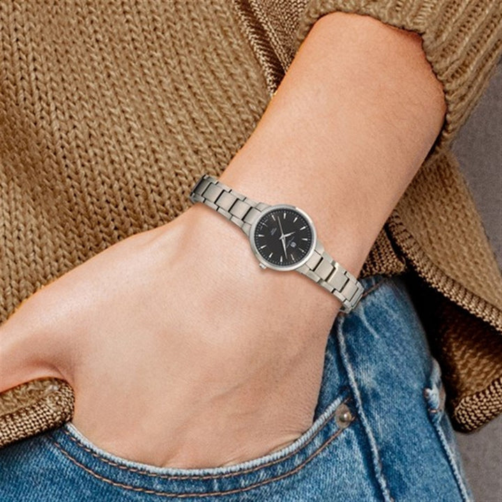 Sport Style Quartz (Battery) Womans Watch with a Stainless Steel Band By Charles Hubert