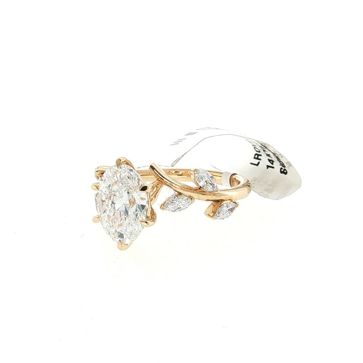 Lab Diamond Engagement Ring