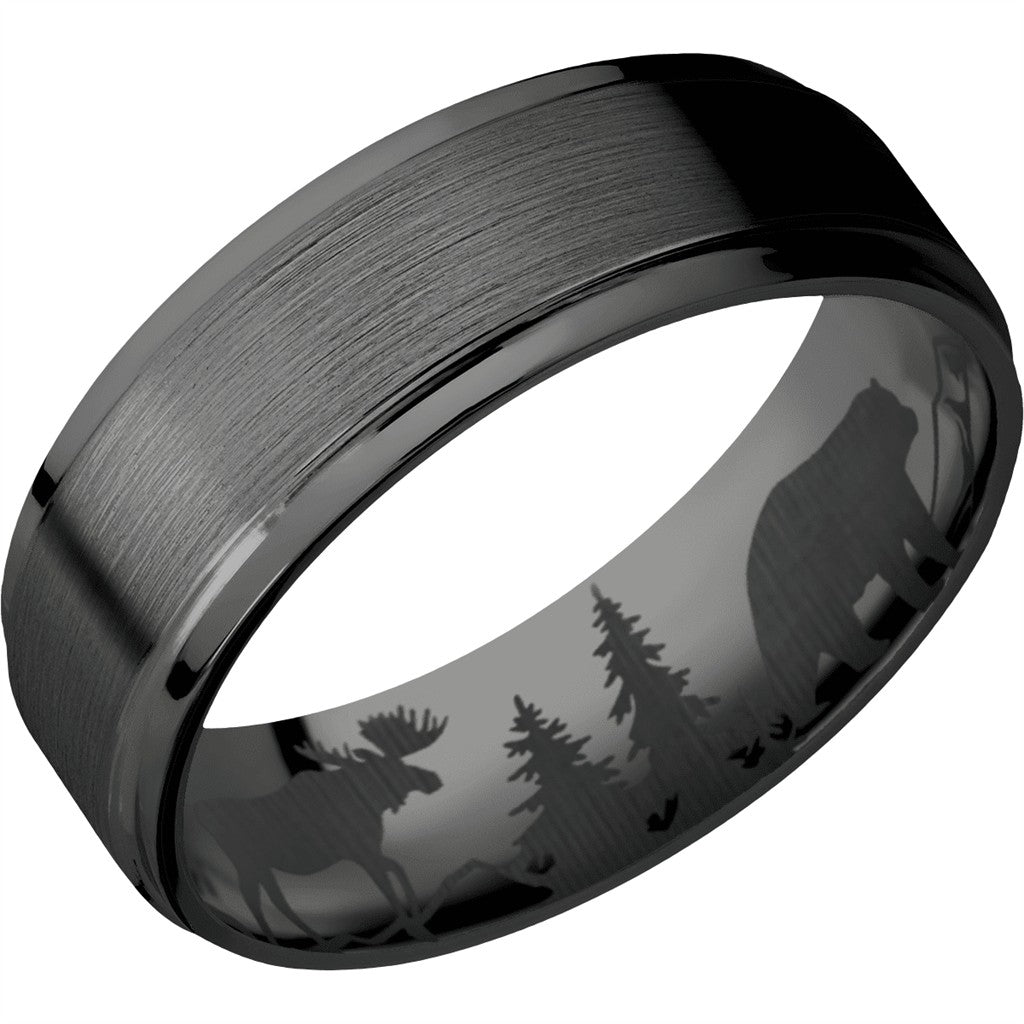 Alternative Metal Wedding Band