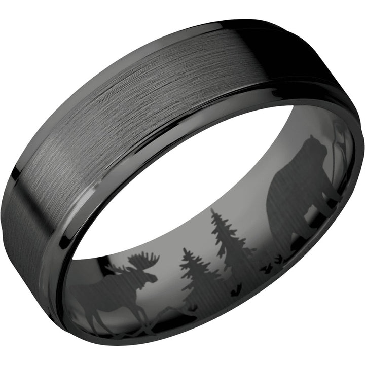 Alternative Metal Wedding Band