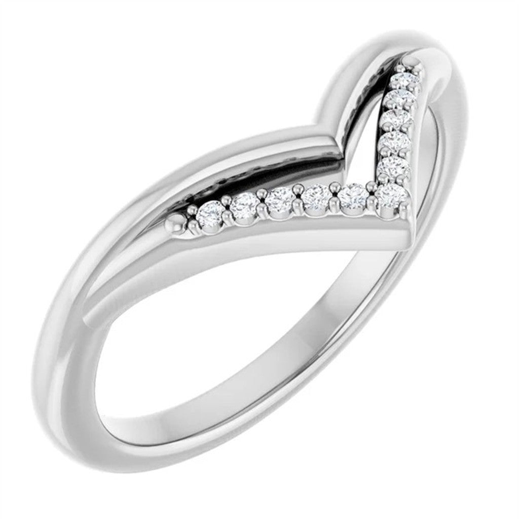 Womens Wedding Band Lab Diamond