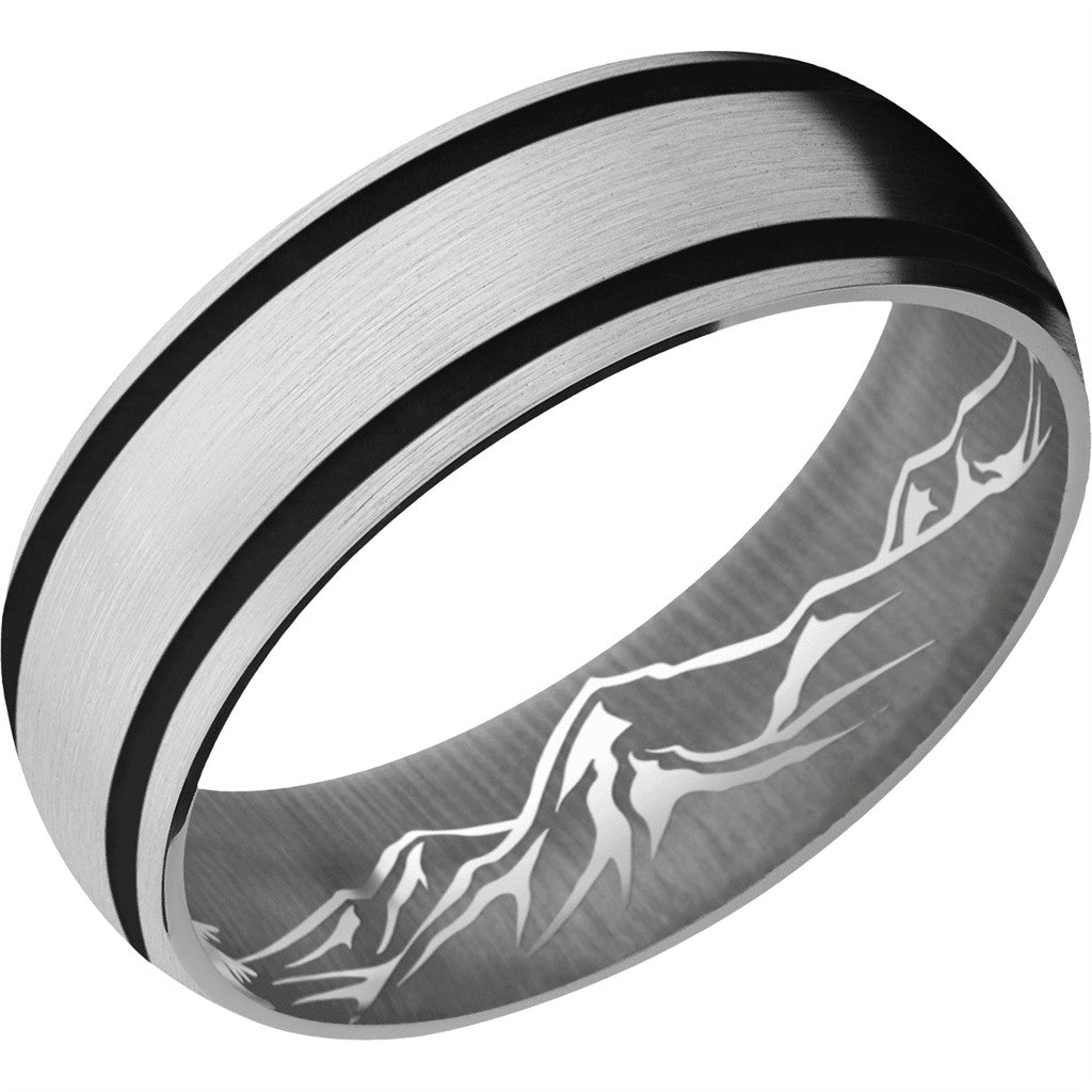 Alternative Metal Wedding Band