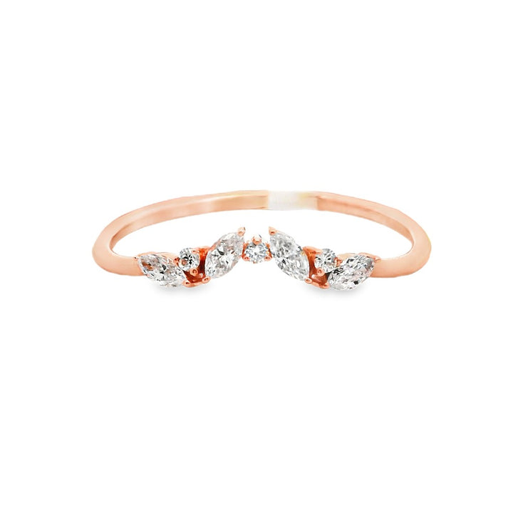 Womens Wedding Band Lab Diamond