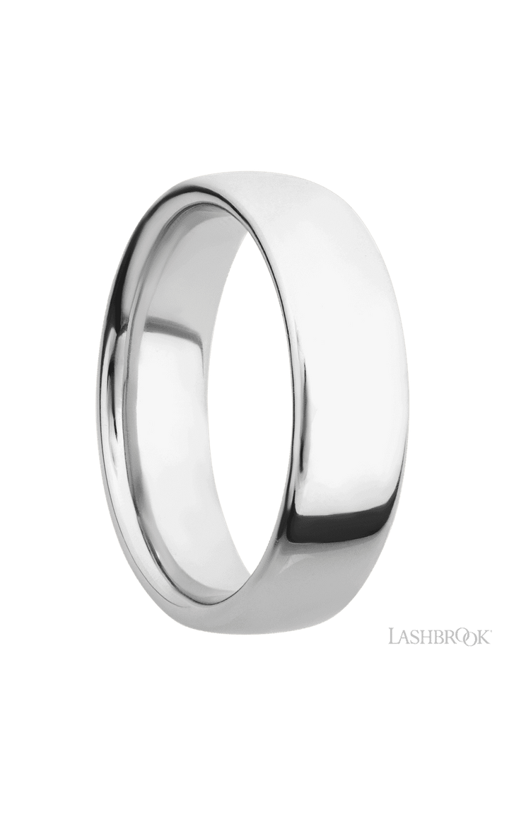 7 mm wide Ultra Comfort (our most comfortable profile) 14K White Gold band.