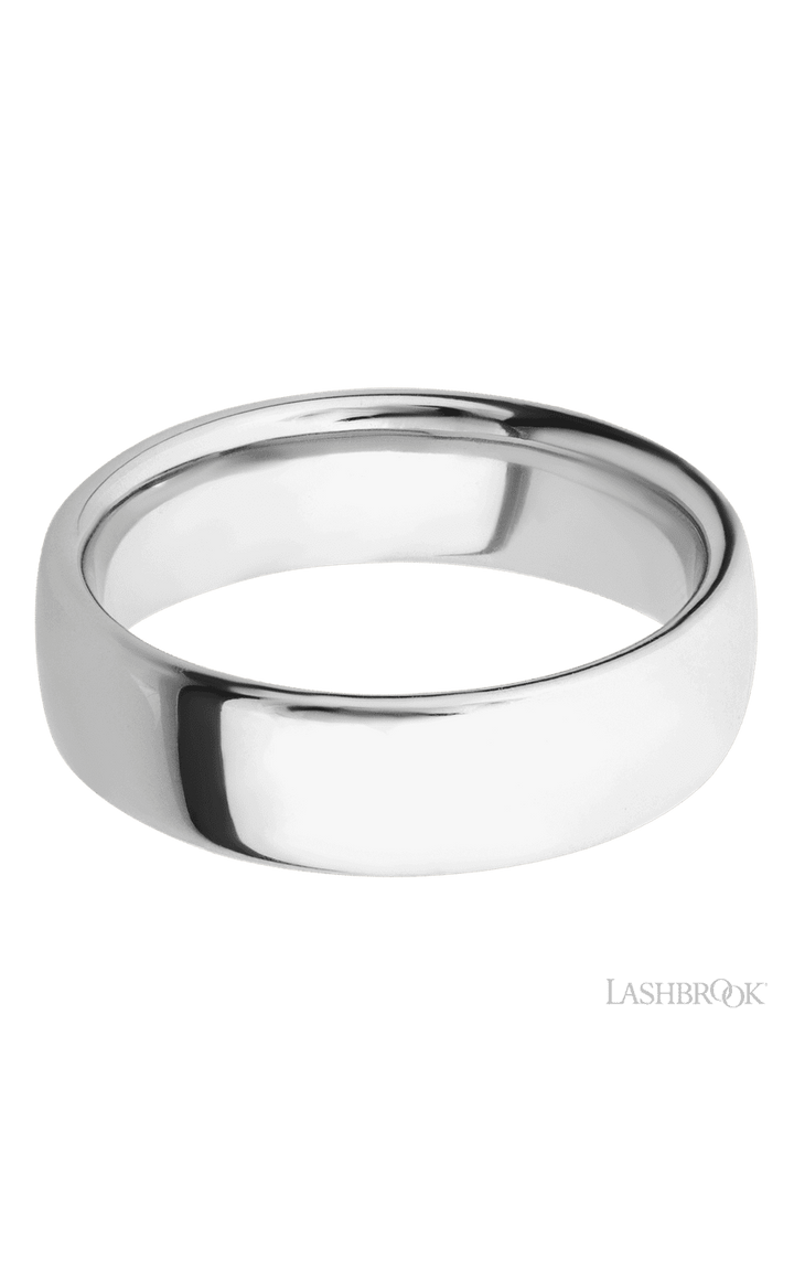 7 mm wide Ultra Comfort (our most comfortable profile) 14K White Gold band.