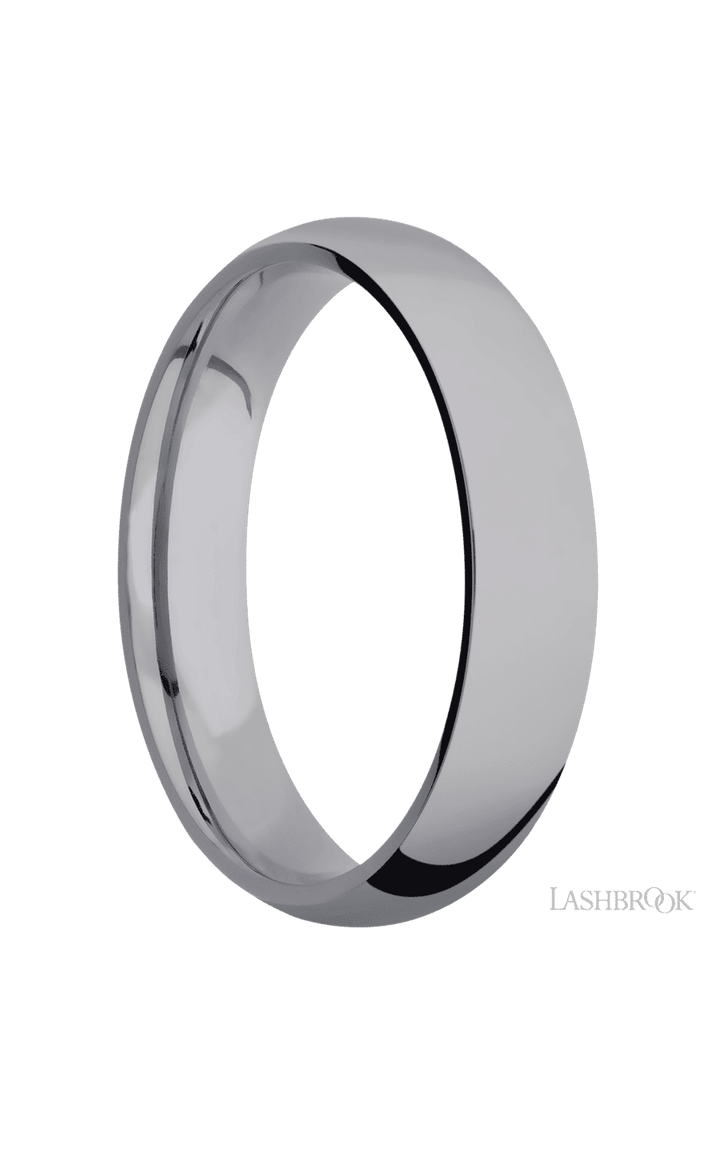5 mm wide Domed Tantalum band.