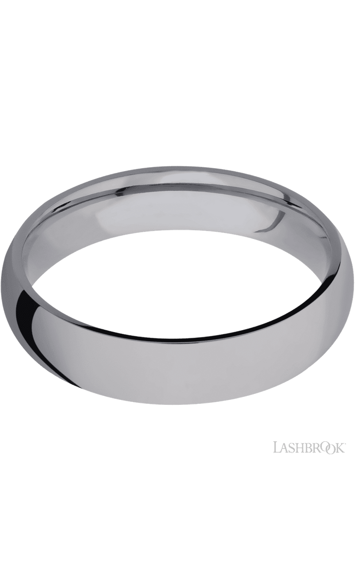5 mm wide Domed Tantalum band.