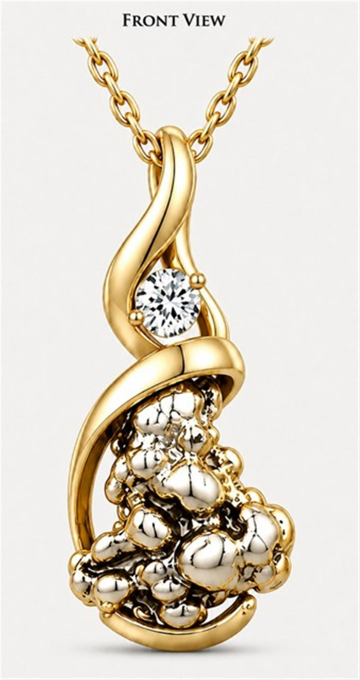 Alaskan Gold Nugget Pendants
