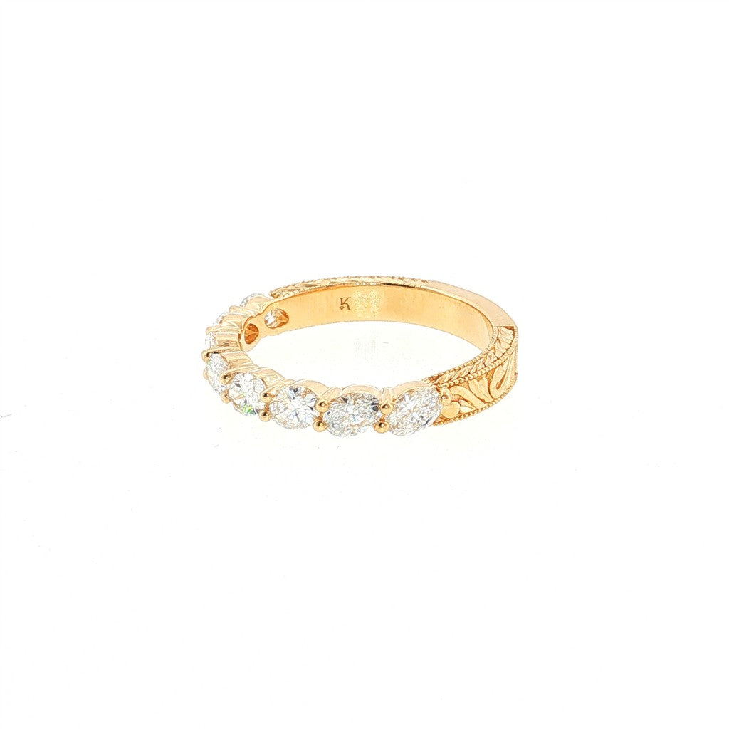 Womens Wedding Band Lab Diamond