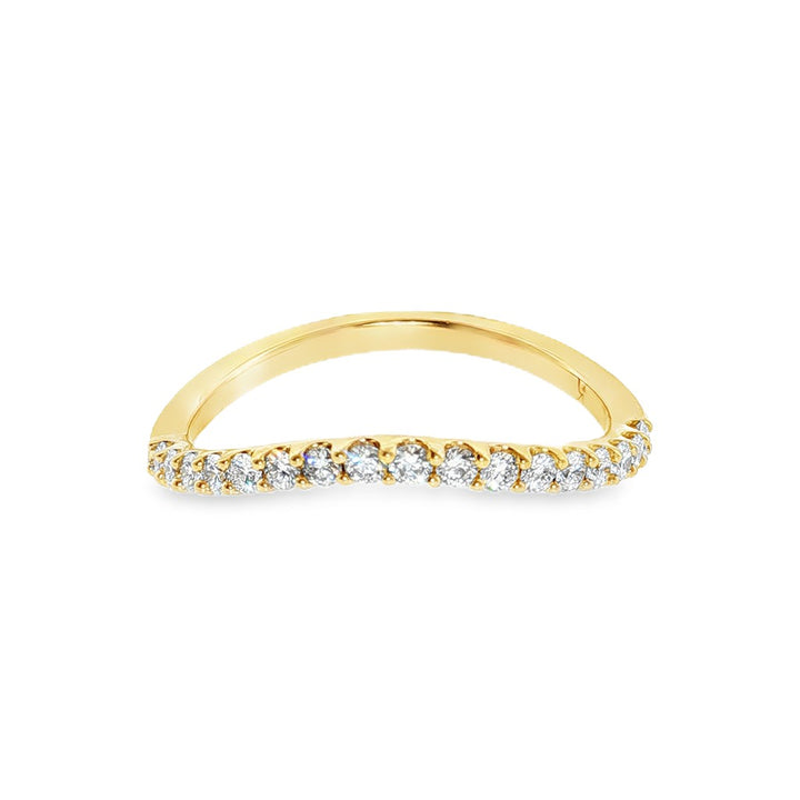 Womens Wedding Band Lab Diamond