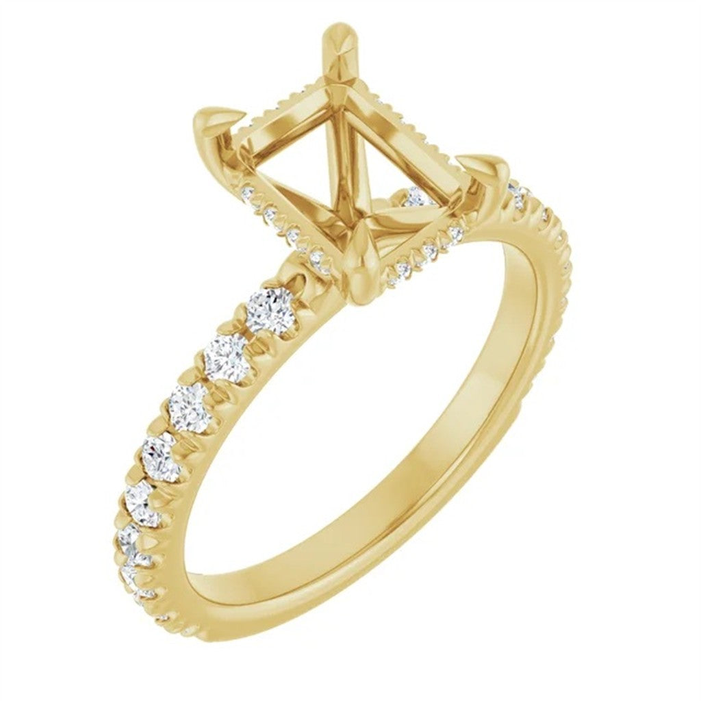Lab Diamond Engagent Ring