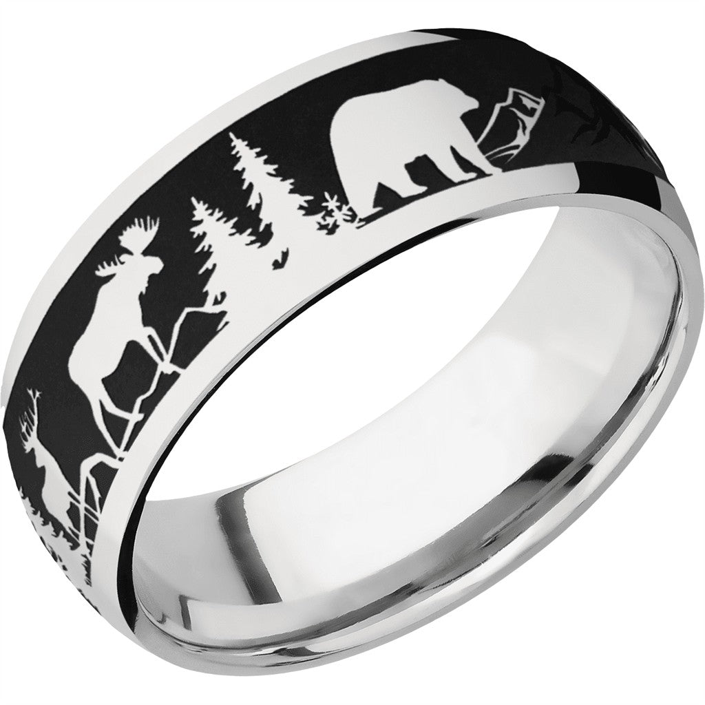 Alternative Metal Wedding Band