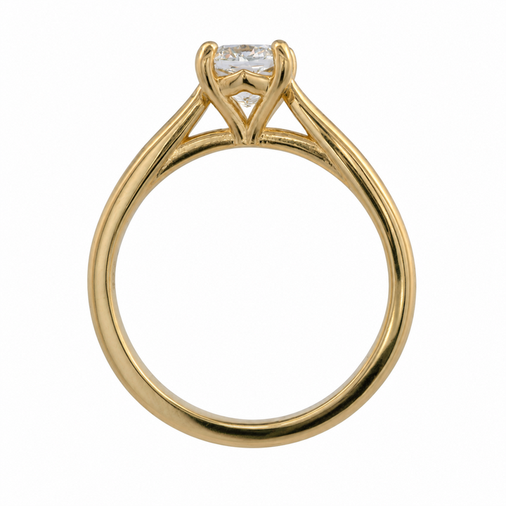 Lab Diamond Engagement Ring