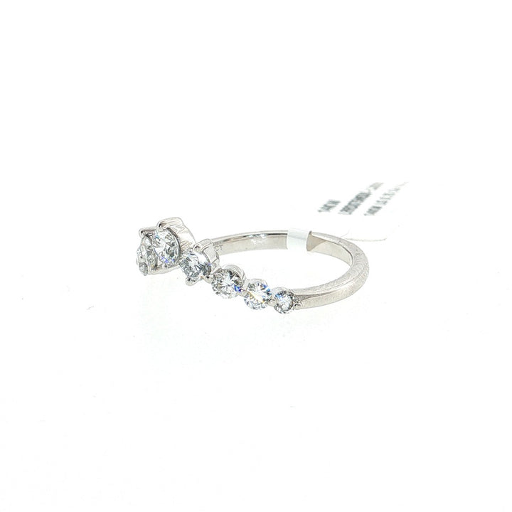 Womens Wedding Band Lab Diamond